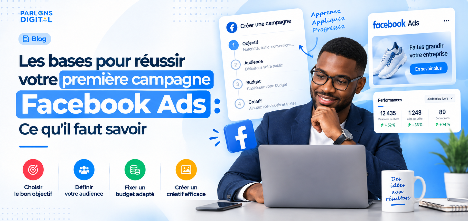 Les bases pour réussir votre première campagne Facebook Ads
