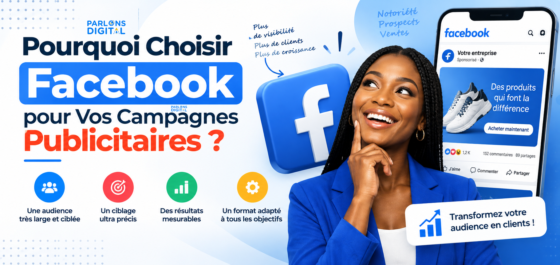 Pourquoi choisir Facebook Ads pour vos campagnes publicitaires en 2026 ?