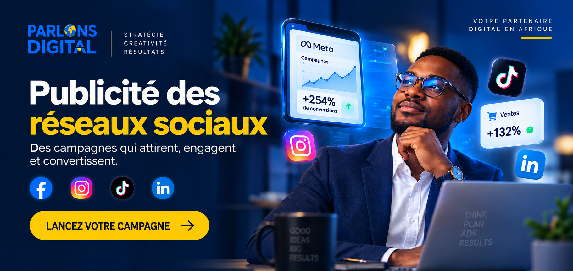 Publicité des réseaux sociaux