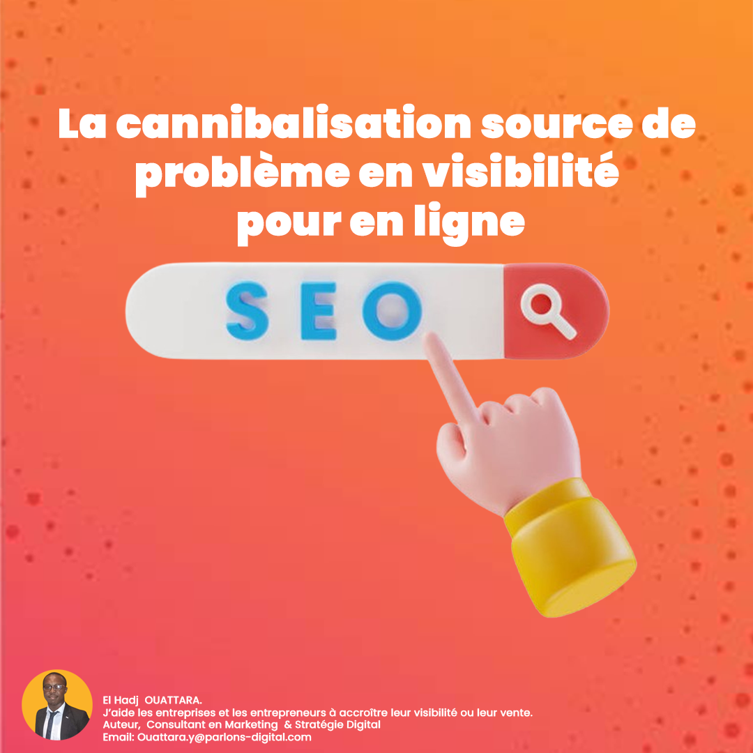 La cannibalisation source de problème en visibilité pour en ligne